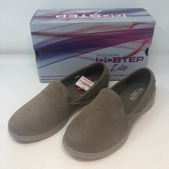 skechers go lite suede